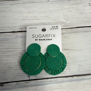 Sugarfix by BaubleBar Green Earrings